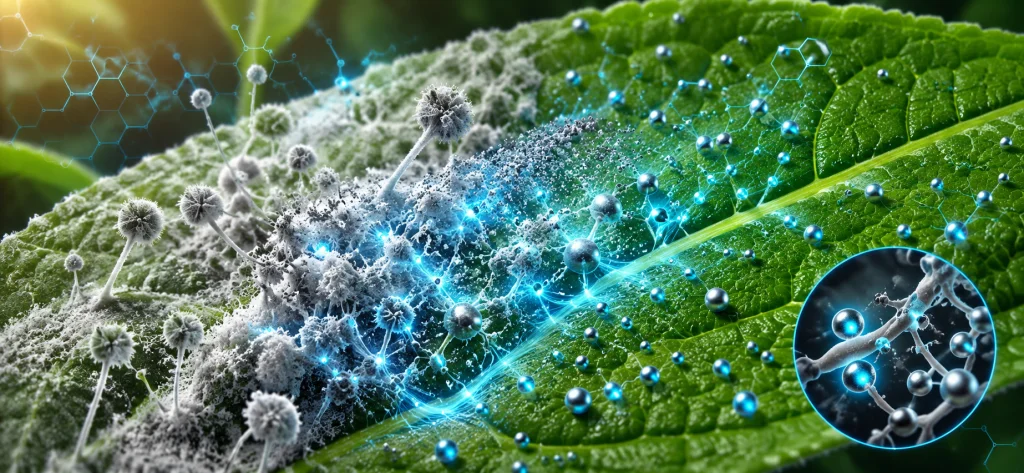 Nanopartículas para el control del OIDIUM
